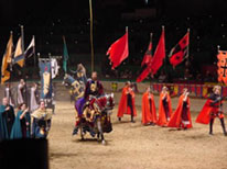 Medieval Knights do battle at Medieval Times Dinner - Toronto