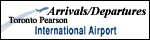 Toronto Airport arrivals / departures
